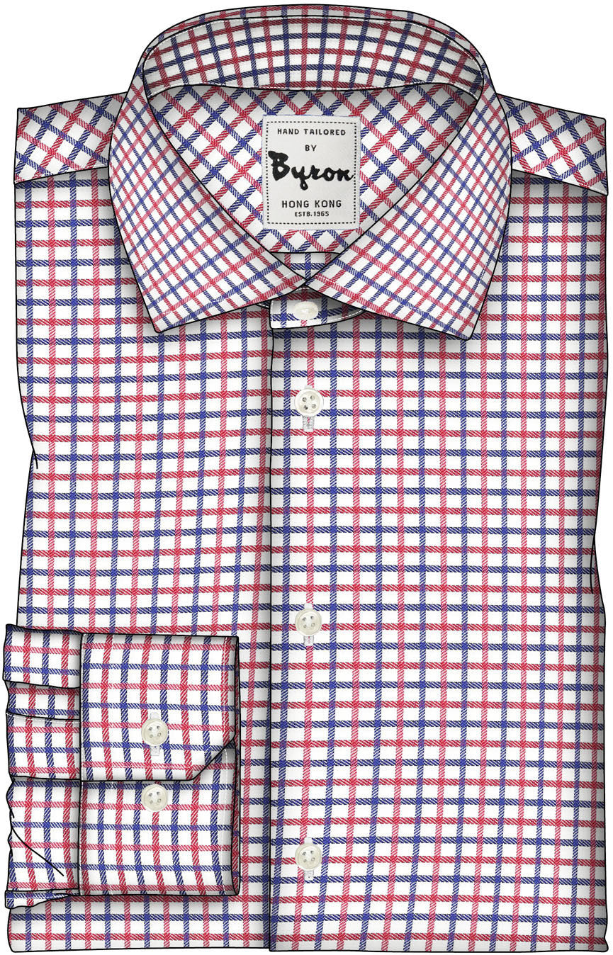 Red & Navy Checks